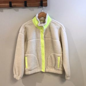 Faux Sherpa Sweater/Jacket